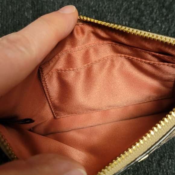 *HOST PICK* Like New Coach Python Print Leather Wristlet - Picture 3 of 4